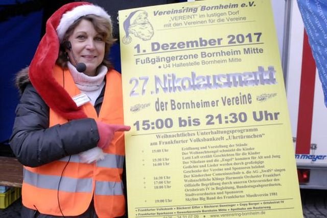 27. Nikolausmarkt der Bornheimer Vereine 2017