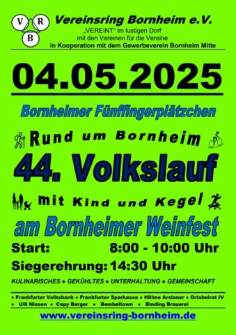 44. Volkslauf 2025