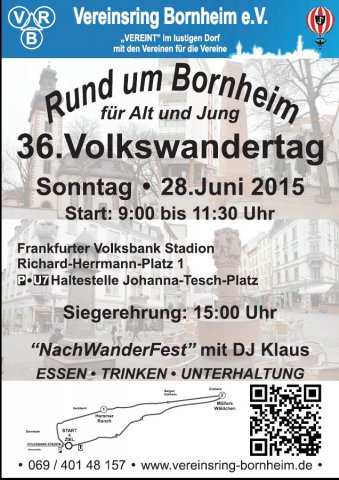 Volkswandertag 2015